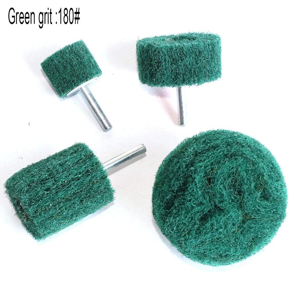 8PCS Non Woven Abrasive Buffing Polishing Wheel Drill Attachment…