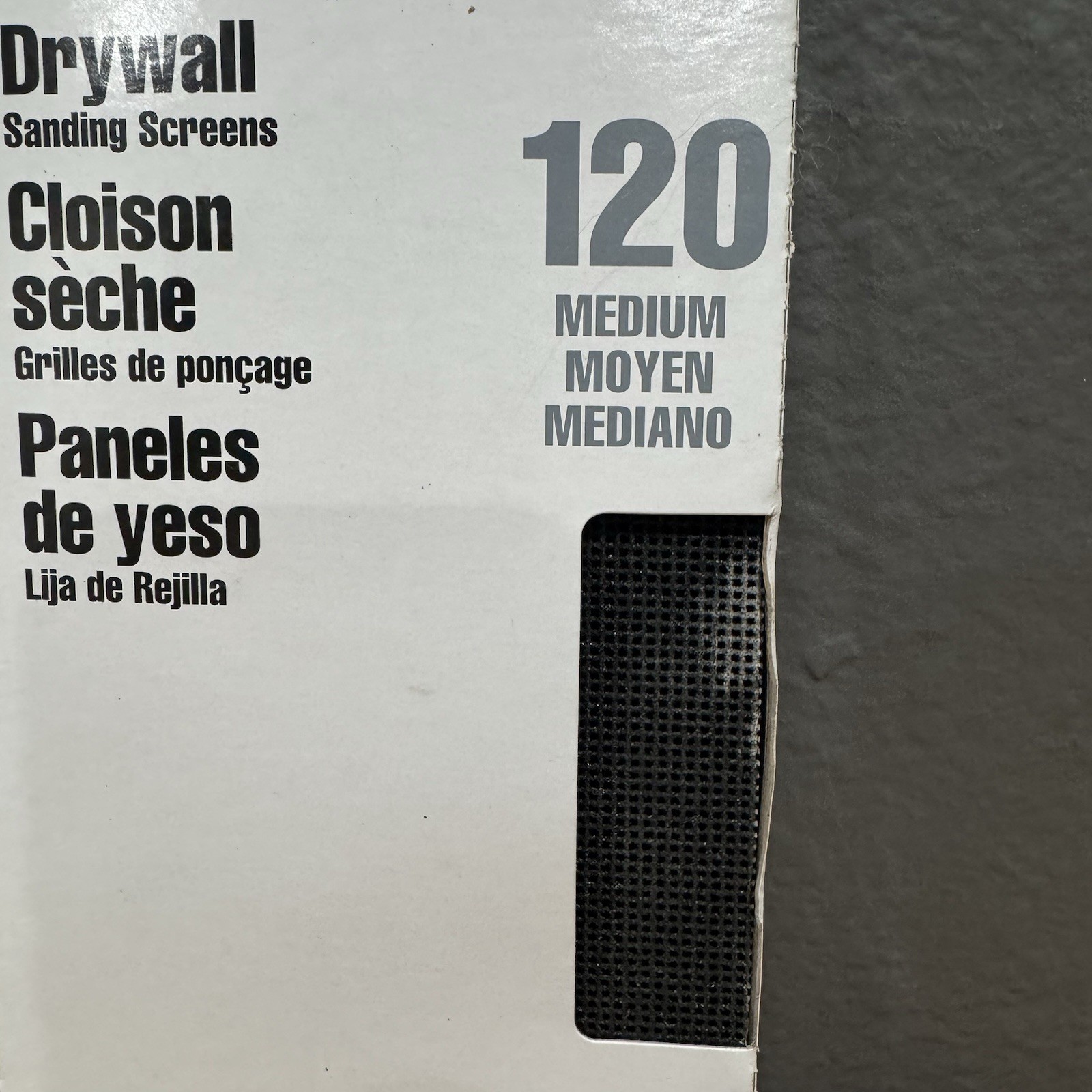 Drywall Sanding Sheets 4 3/16 In. X 11 1/4 In. 220 Grit Fine Screens (10-Pack)