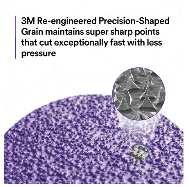 3M Cubitron 3 Fibre Disc 1182C, 36+, 4-1/2 in x 7/8 in, Free Shipping, 25/Box