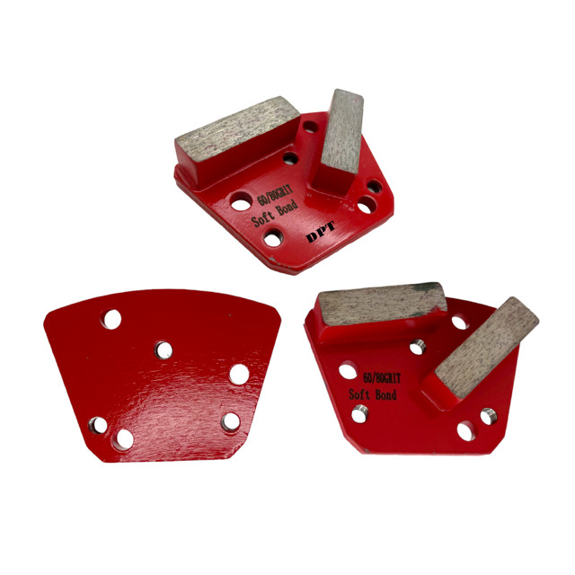 9 Pack Diamond Grinding Polishing Pads Discs Fit Concrete Grinders Soft Bond