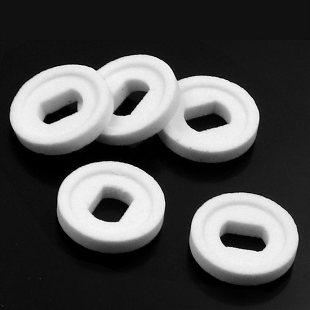 10Pcs 22mm Grinding Wheel 150# Single-sided Concave Shape Disc Replacement White