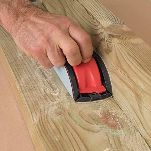 Collapsible Hand Detail Sander Tool Adjustable Manual Block For Wood 1 PCS