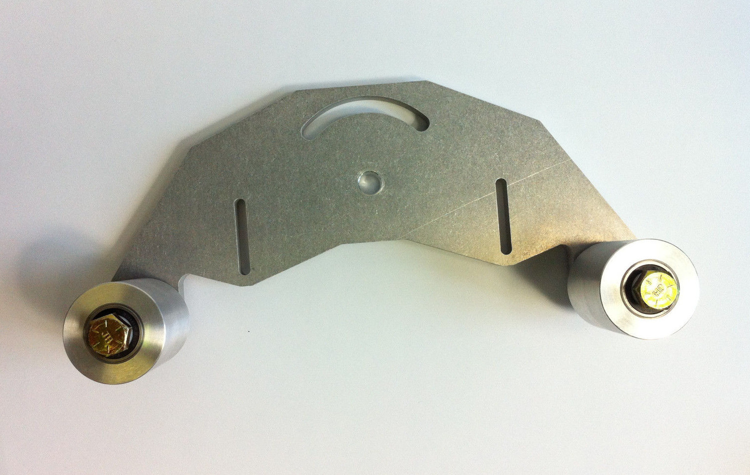 Belt Grinder D-backing plate for 2×72″ knife making grinder with wheels