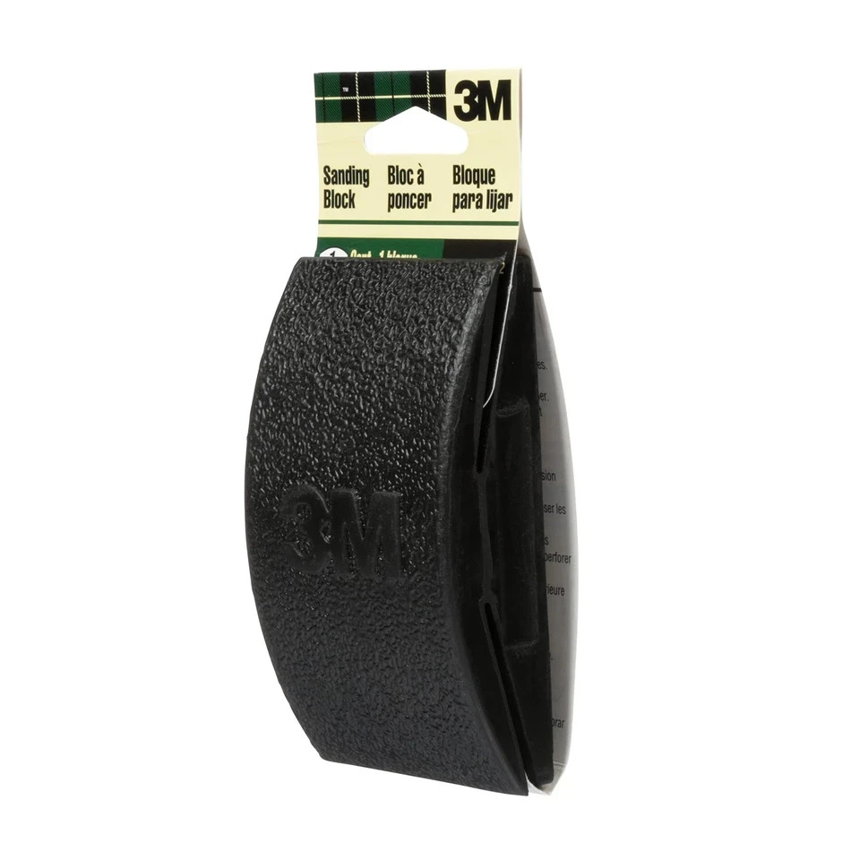 Rubber Sanding Block, 2 5/8 in x 4 3/4 in x 1 1/4 in