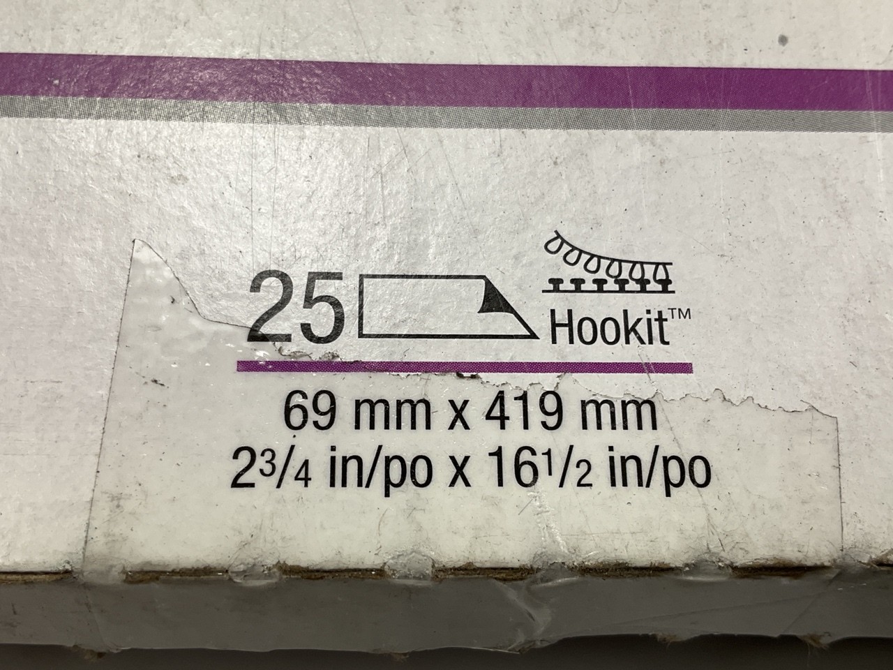 25 Pcs – 3M 34490, 737U Cubitron II Hookit File Sheet 40+ Grade 2.75″ X 16.5″