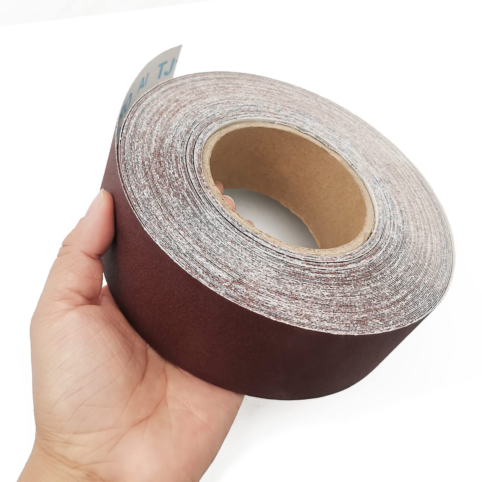 2″ x 78.7′ Emery Cloth Aluminum Oxide Abrasive Sandpaper Roll for Wood Furniture