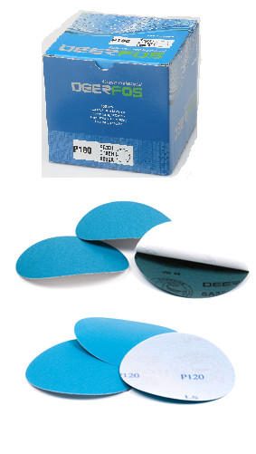 DEERFOS 6″ SANDING DISC 600 GRIT SANDPAPER PSA SELF ADHESIVE SHEET 10PCS