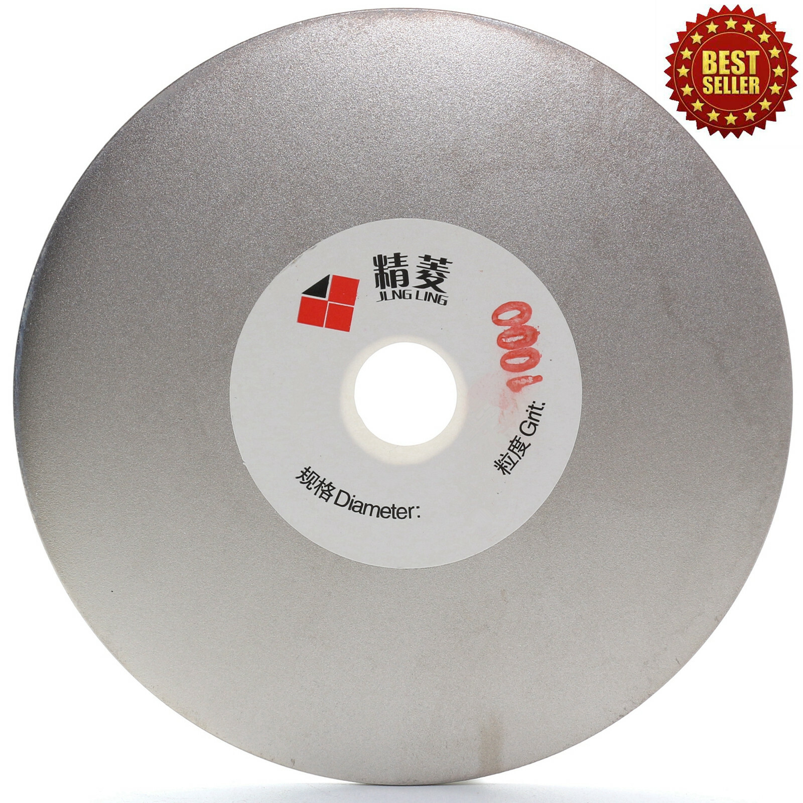 4″ inch Diamond Grinding Disc 1000 Grit Fine Coated Flat Lap Disk Lapidary Tools
