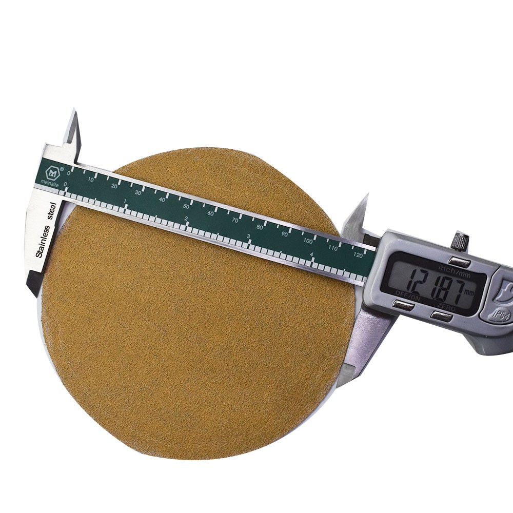 100 Pack 5 Inch 60 – 320 Grit Hook Loop Pads Sanding Discs NO-Hole Sand Paper