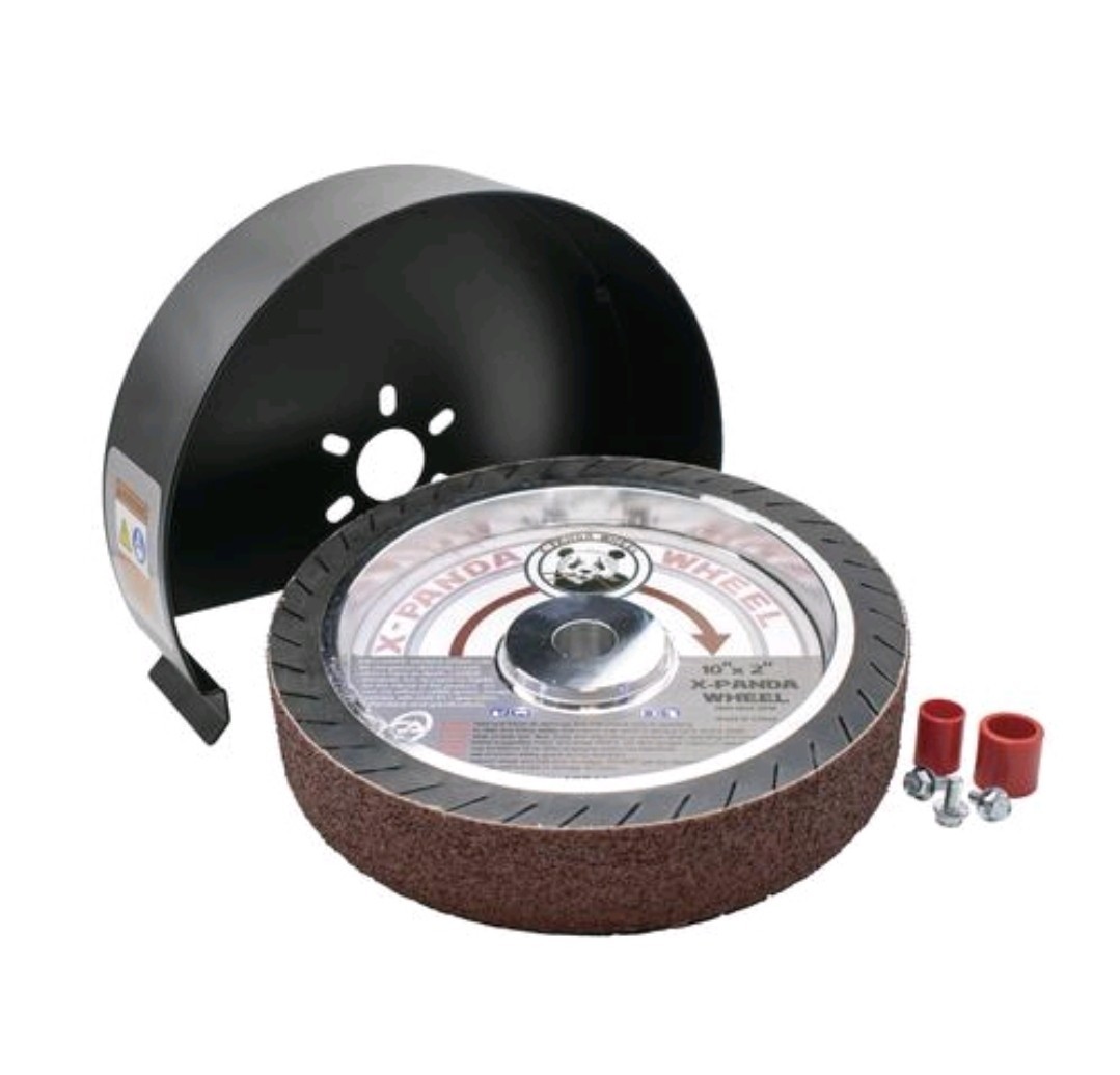 10″ Expander Wheel w/Steel Safety Guard by X-Panda + 5 Pack of Belts – NEW