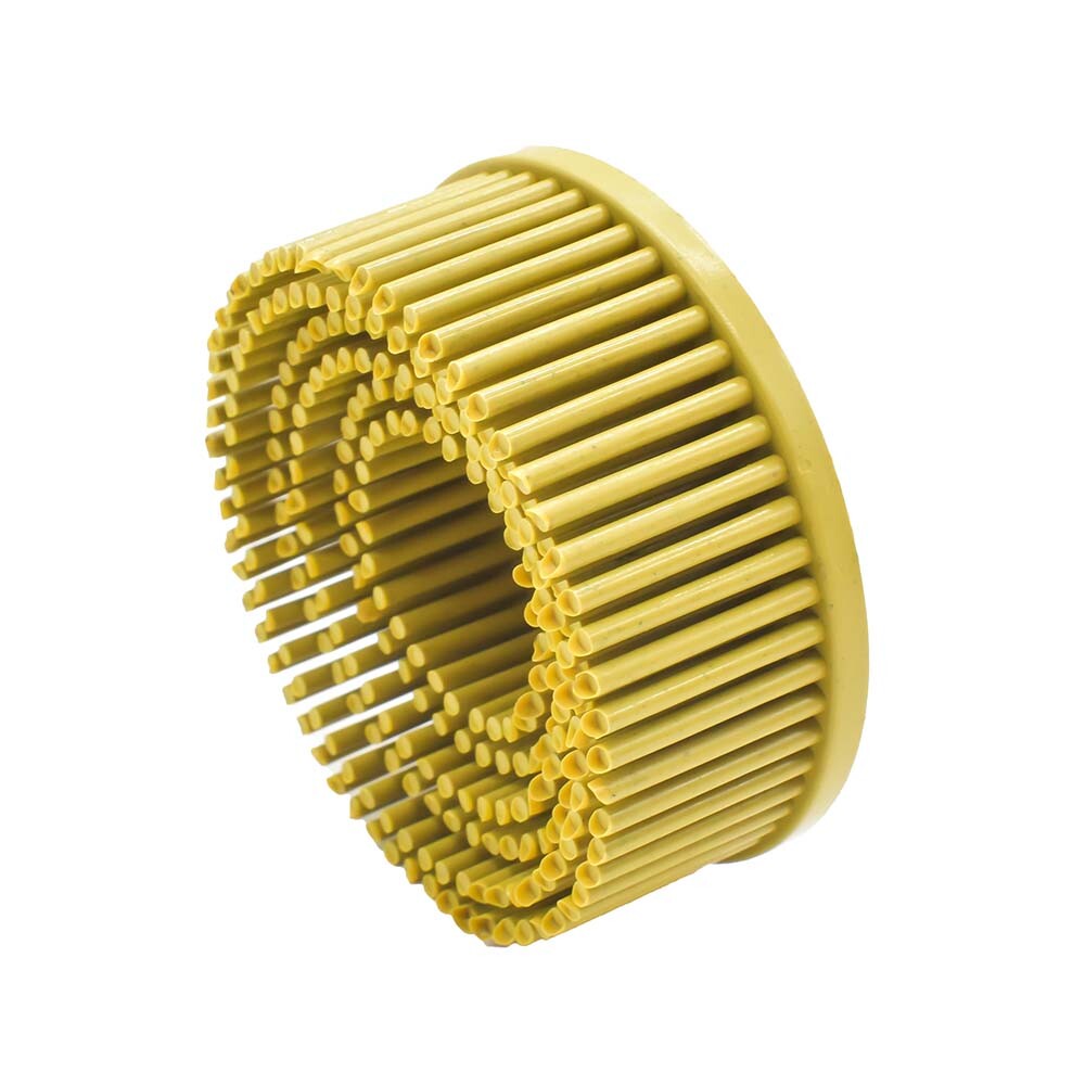 Bristle Disc, Grade 80, Diameter 2 Inch – Yellow – BD2080