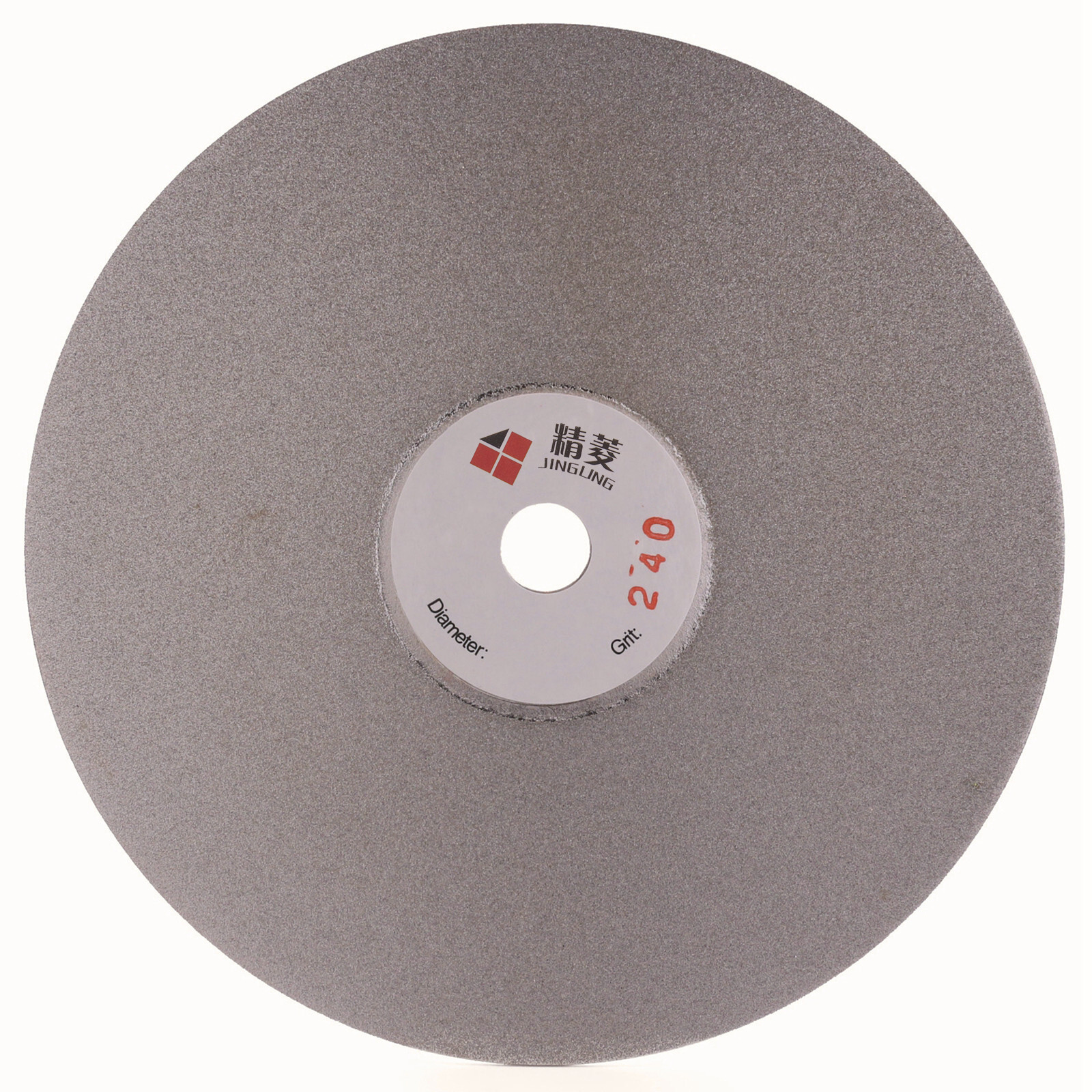 4″ 240 Grit Diamond Flat Lap Wheel Coated Grinding Disc for Stone Jewelry