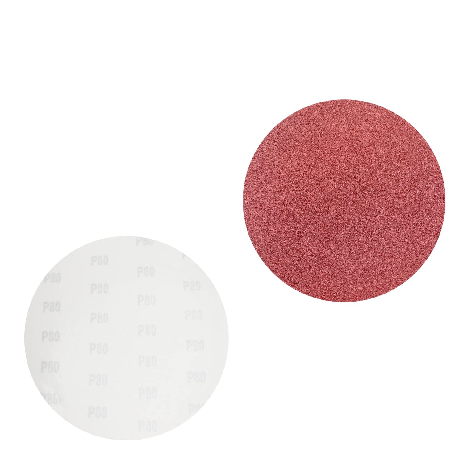 10 Pcs 9 Inch PSA Sanding Discs 80 Grit Adhesive Sandpaper