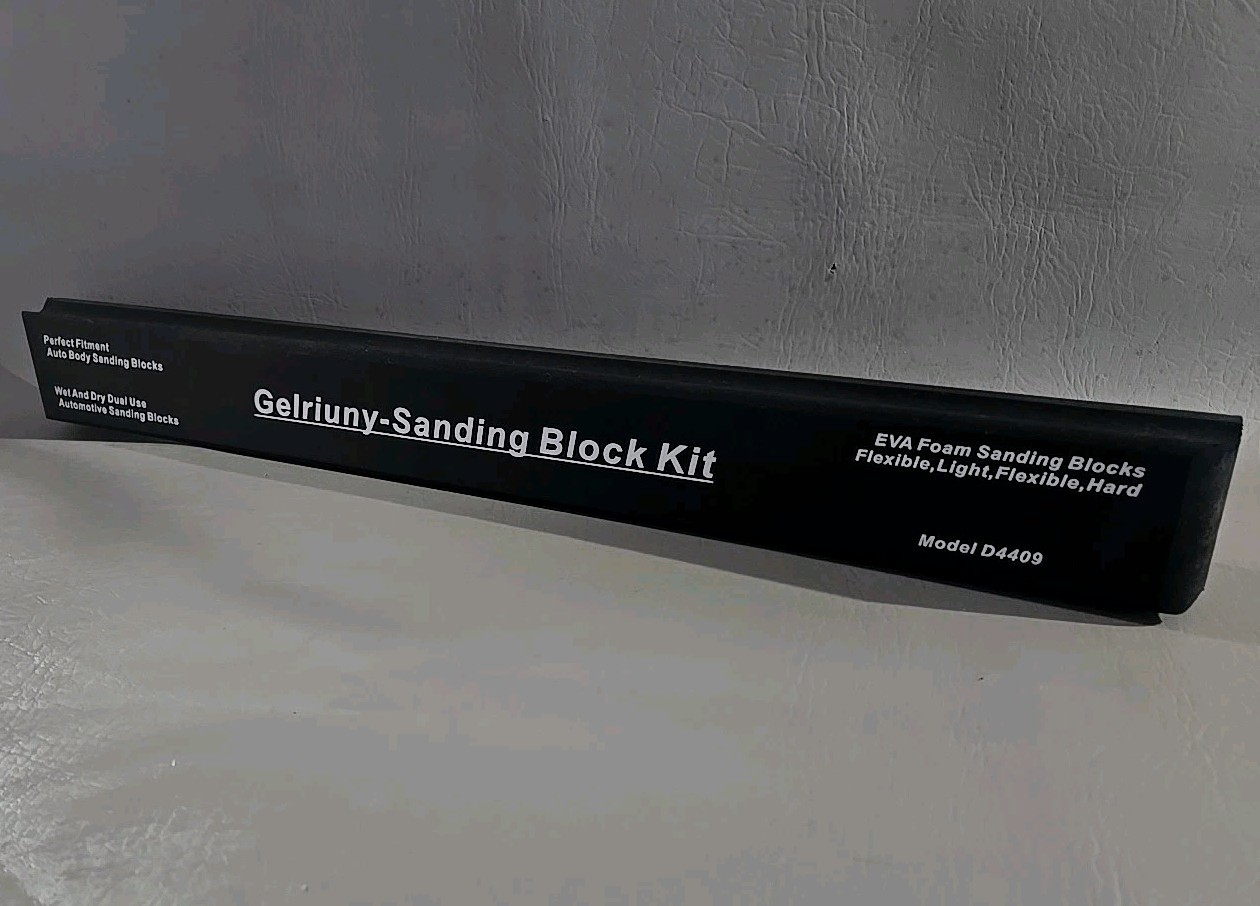 GELRIUNY D4409 Black Long 24″ Sanding Block,Auto Body Sanding Block,Automotive S