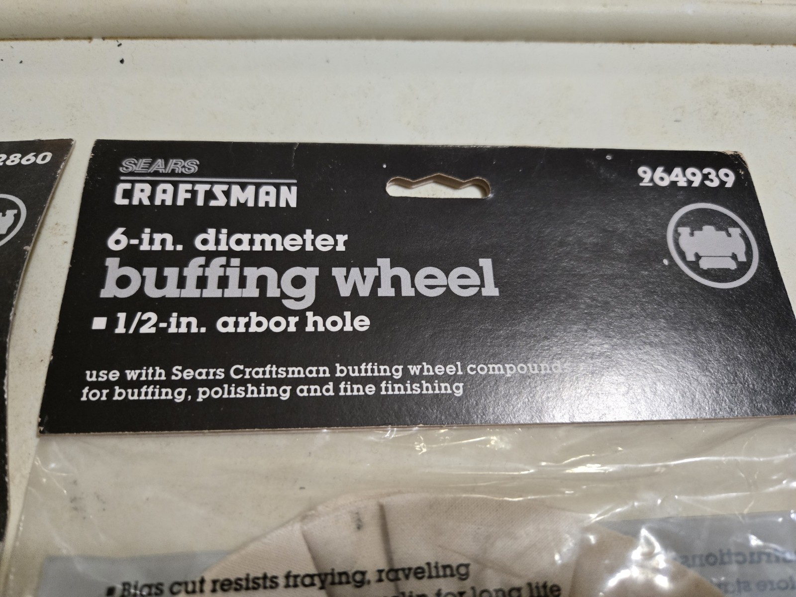 Sears Craftsman USA Nos Buffing Wheel & Compound