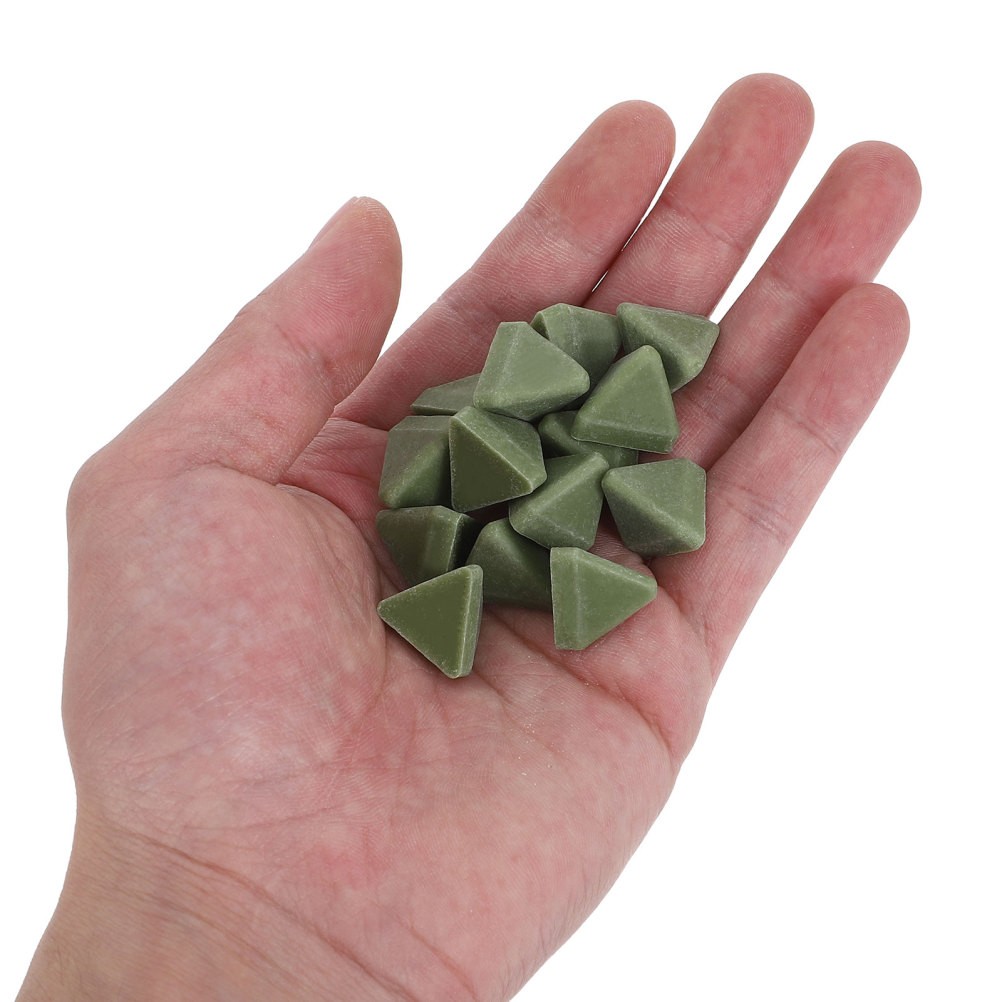 1 Pack 15mm/0.6″ Tumbling Media: Buffing Abrasive Material Tumbling Filler
