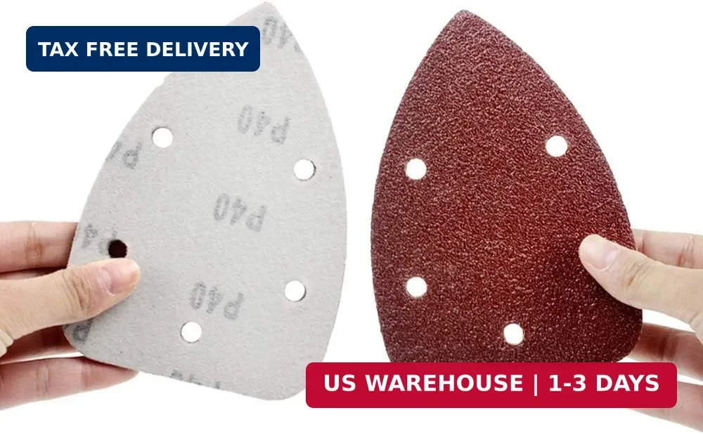 Coceca Mouse Detail Sander Sandpaper Sanding Paper Assorted Sanding Pads 40 80 1