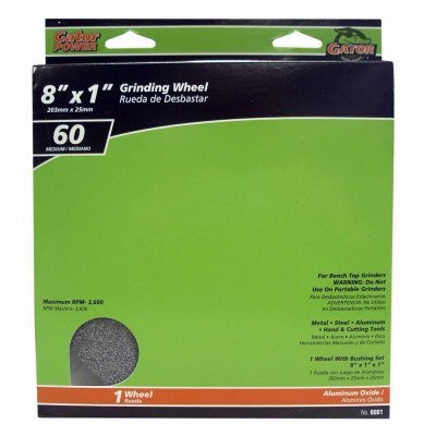 ALI INDUSTRIES 6001 Arbor 0grit, Grit6 1″ Thck, Pack of 1, No Color