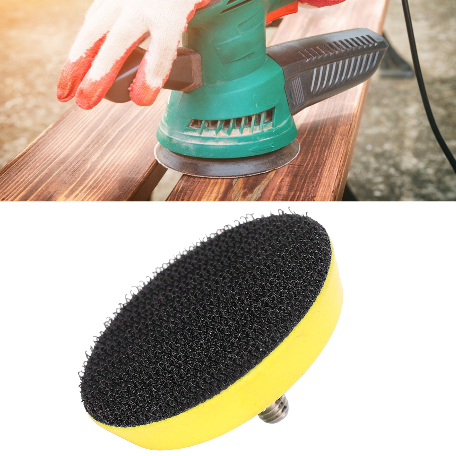50mm/2in Air Sander Sanding Pad Grinding Polishing Sanding Disc Plate