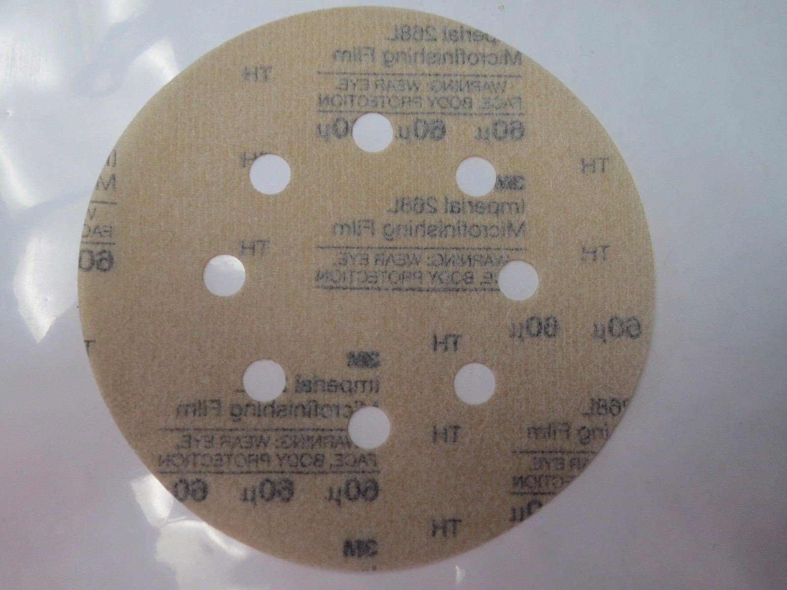 3M RSM60 5″ 60 Micron Microfinishing Film Discs 25pcs