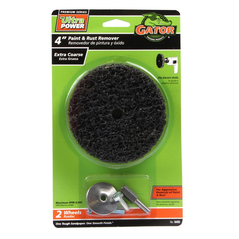 Gator 9485 Extra Coarse Zirconium Oxide Paint and Rust Remover Wheel