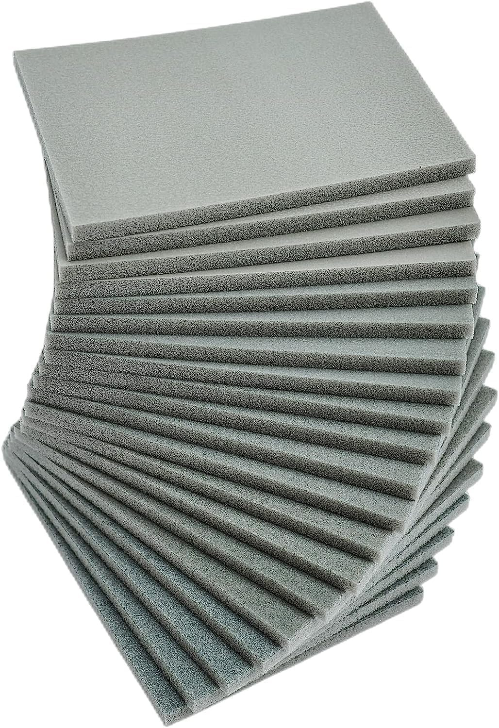 20 PCS 3 X 4 Inch 400 Grit Sanding Sponge Set, Ultra Fine Sanding Sponges Pads,