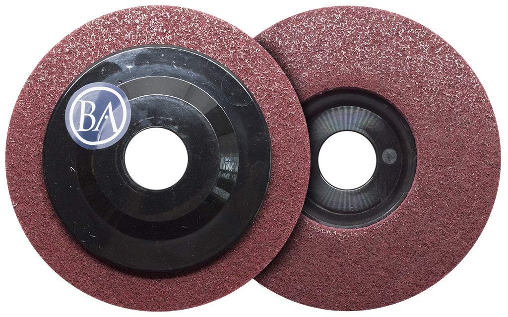 4-1/2″ Diameter Surface Preparation Non Woven Discs with 7/8″ Arbor for Die G…