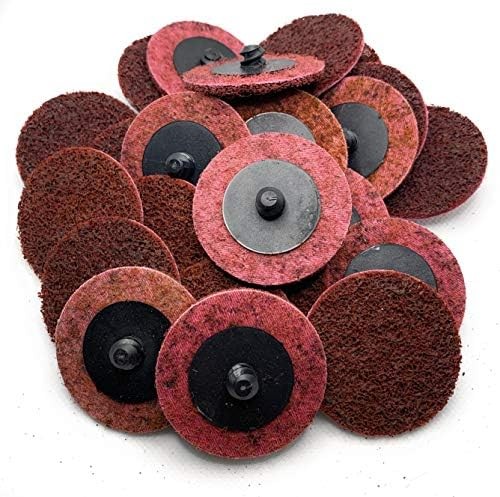 Premium R-Type 2 inch Maroon Medium Abrasive Non Woven Nylon Surface Conditio…