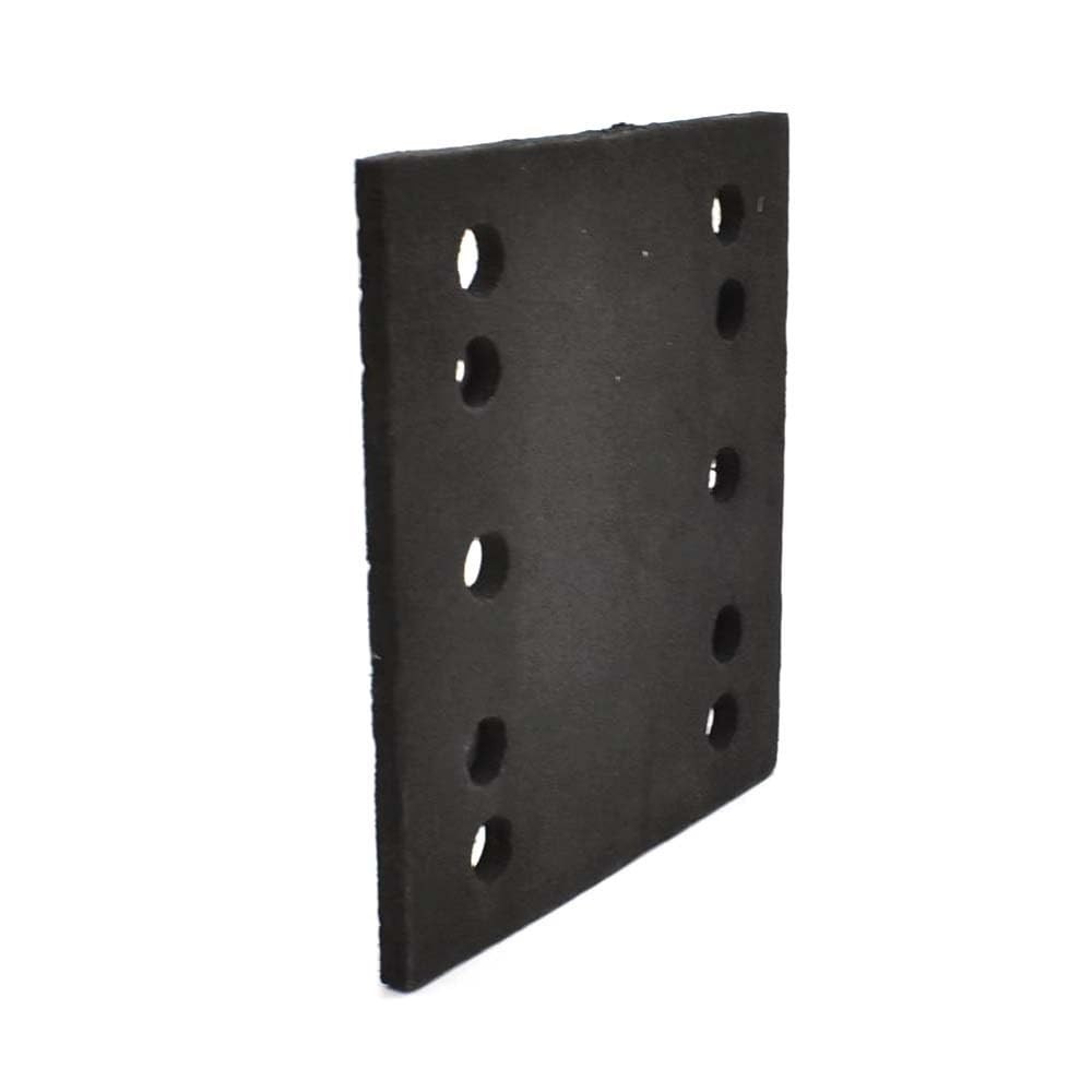 Medium Grit 180 Sanding Pad 1/4 Sheet, Fits Milwaukee Palm Sanders – 6 Holes