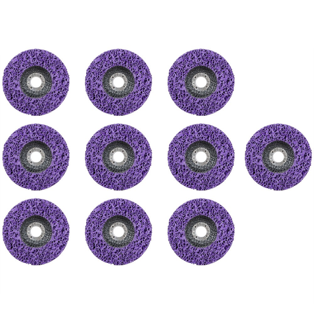 10Pack Strip Discs 4″x5/8″ Stripping Wheel For Angle Grinders Paint Removal Disc