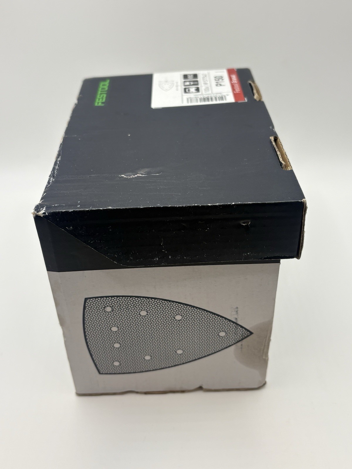 Festool Granat P150 Fine Sandpaper Sheets 100x150mm Gray 100 Pack