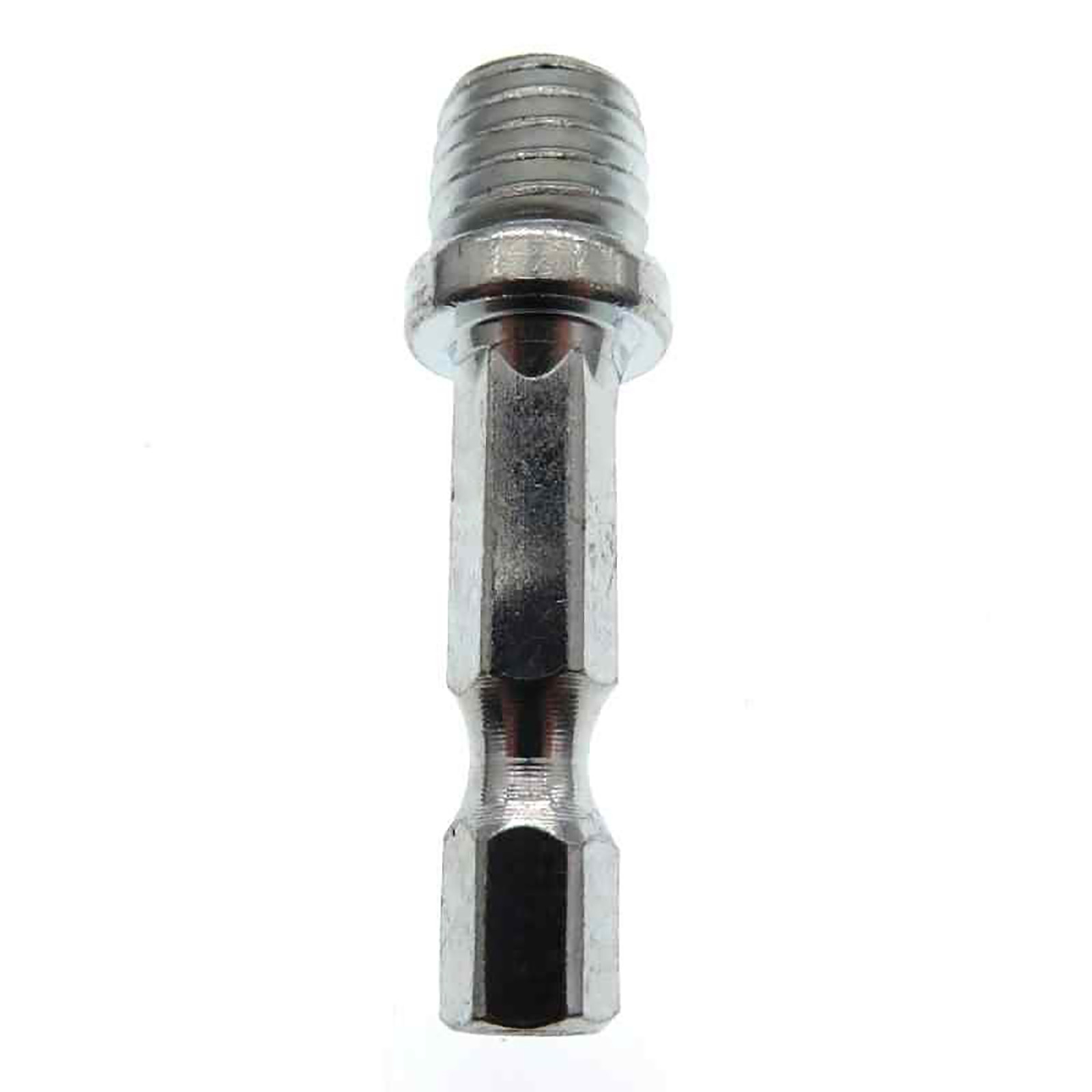M10 M14 Thread to Power Drill Adapter 1/4″ Hex Shank for Polishing Backing Pads
