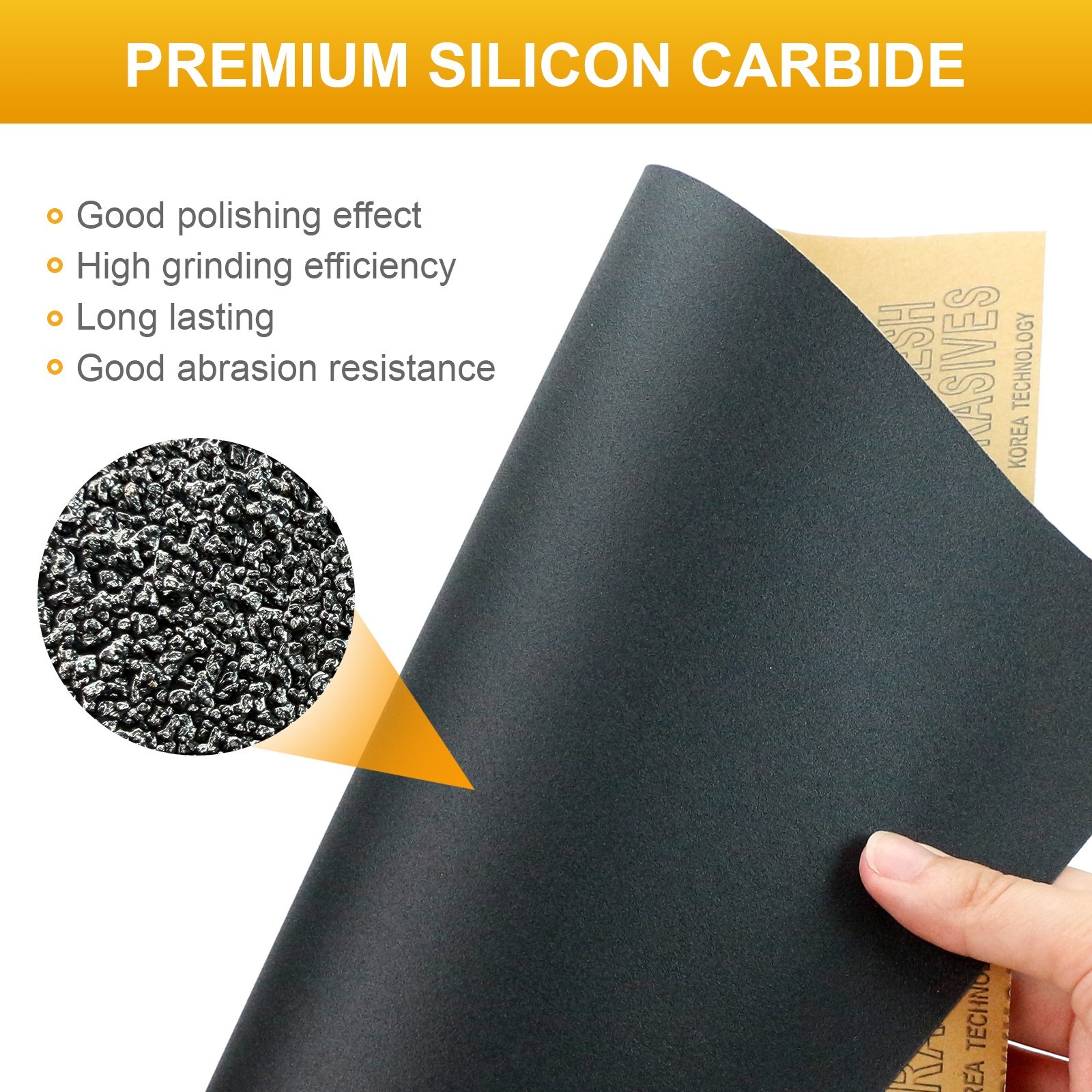 Waterproof Sandpaper 9×11″ 100-2000 Grit Wet Dry Sanding Paper Sheets Car Wood