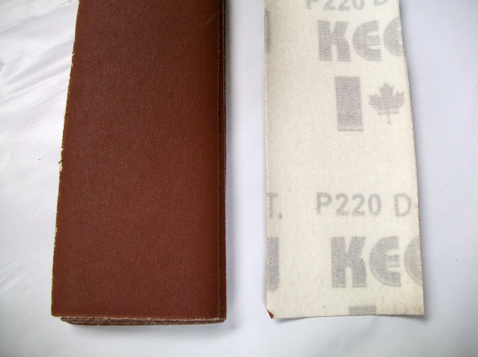 16-1/2″ H/L Body File Sheets Sandpaper 220 Grit, Lot of 50