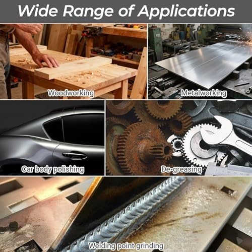 1/2 x 18 Inch Sanding Belts, 20 Pcs, 4 Each of 60/80/120/180/240 Grits, Premium