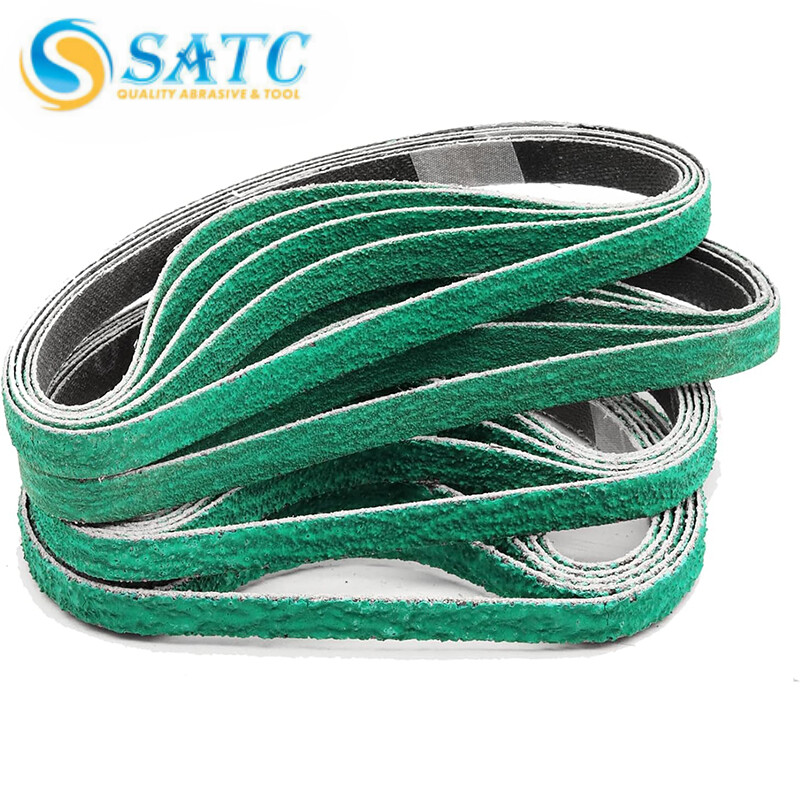 10pcs 1/2x 18 Inch Zirconia Sanding Belts 60/120 Grit for 1/2″ x 18″ Belt Sander