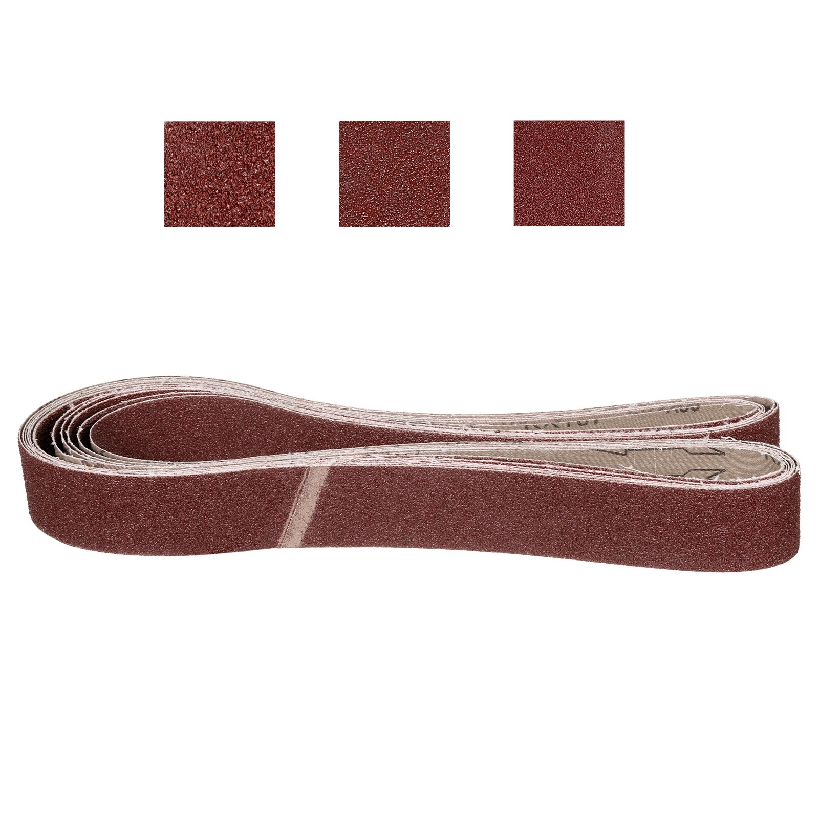 2 x 72 Inch Sanding Belt,10 Pcs 36/60/120 Grit Knife Sharpener Belts