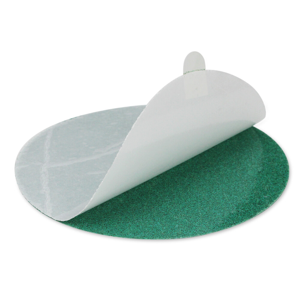 BHA 5″ Green Film Sticky Back PSA Sanding Discs, Wet/Dry DA Sandpaper – 50 Pack