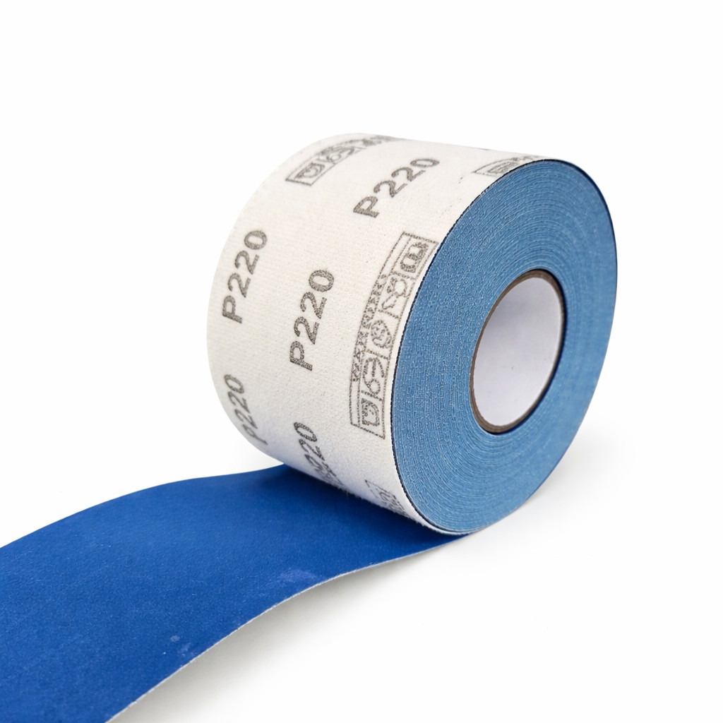 Ceramic No-Hole Sandpaper Rolls Sand Abrasive Sanding 2.75in x 20 Yard – Blue