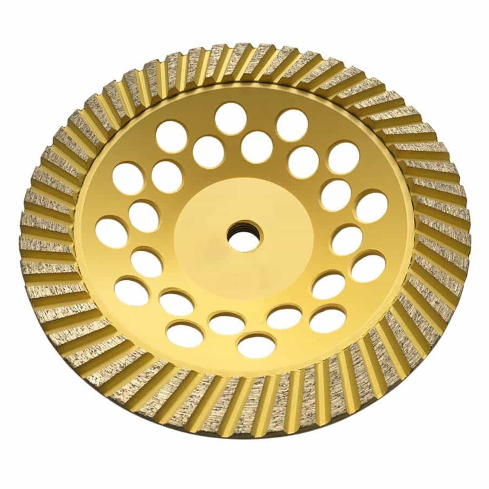 Medium/Fine Grit Grinding Wheels for Concrete, Granite and Marble, 5/8″-11 Arbor