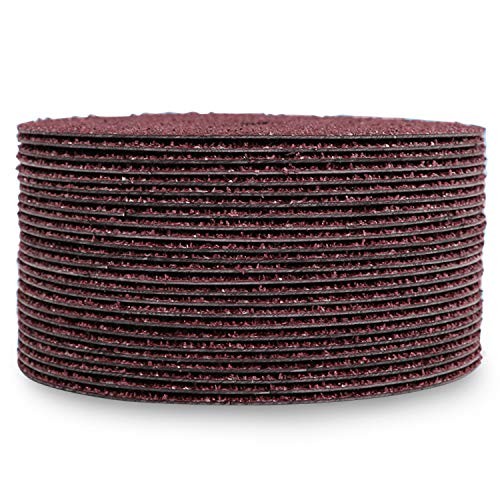 BHA 25 Pack 4.5 Inch 80 Grit Resin Fiber Sanding Grinding Discs 7/8 Hole