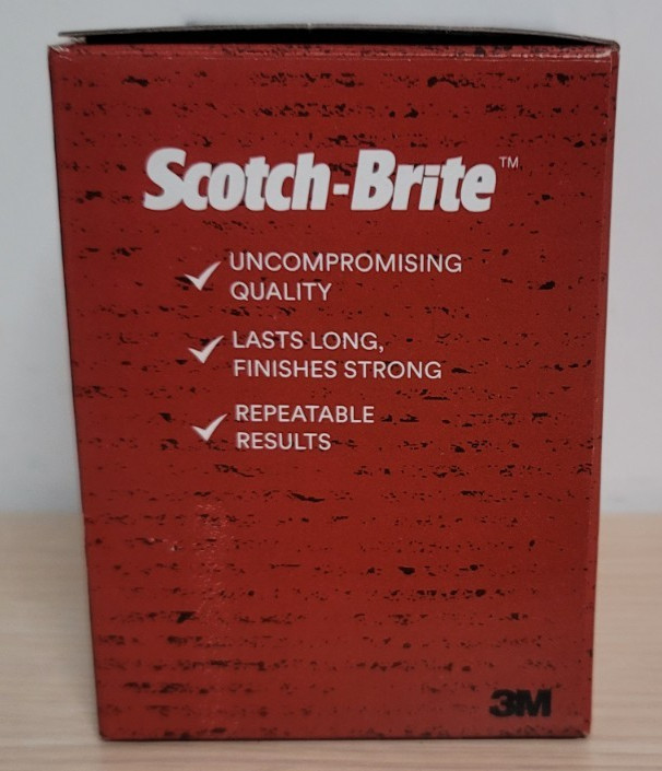 3M Scotch-Brite Hook & Loop Disc 07450 – Aluminum Oxide-4 in – Coarse- box of 10