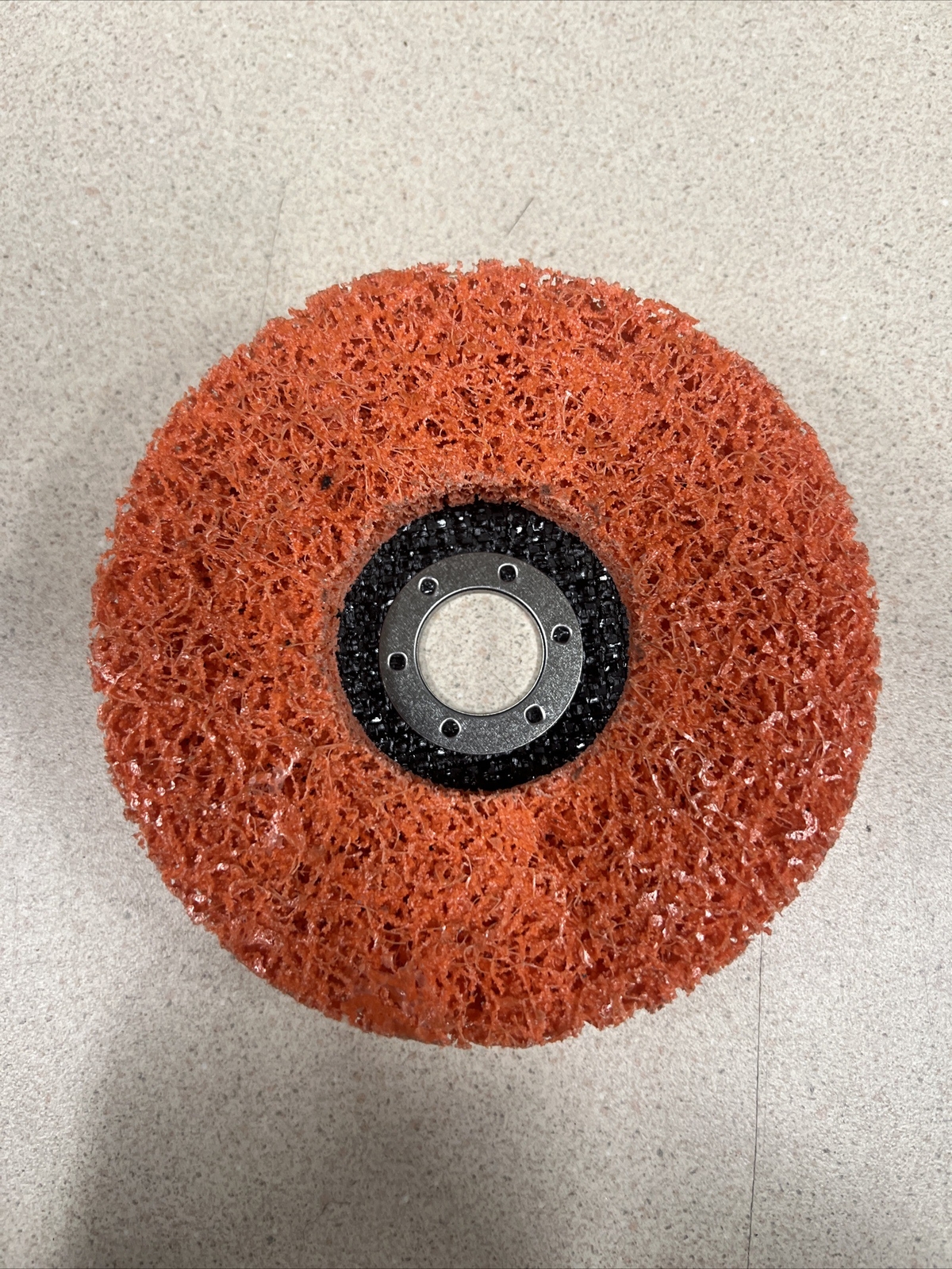 Norton Non-Woven Depressed Center Disc: 5 in x 7/8 in, Ceramic, Extra Coarse