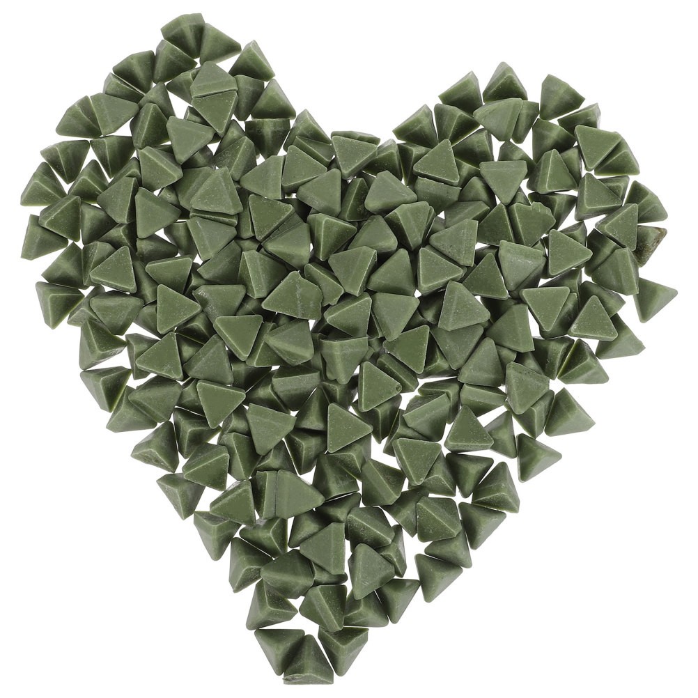 1 Pack 0.6″ 15mm Resin Abrasive Media for Vibratory Tumblers, Triangular