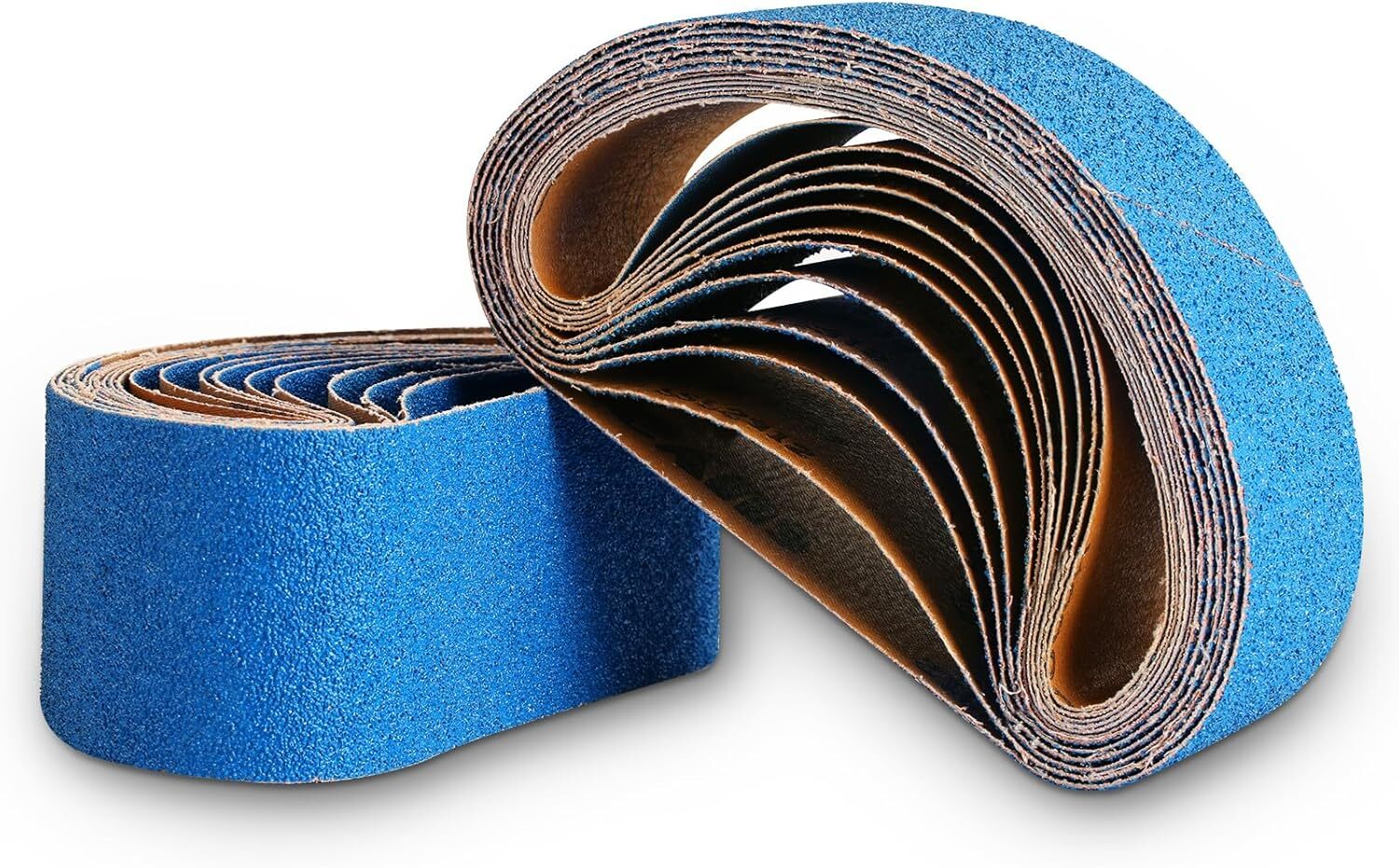 3 x 21 Belt Sander Sanding Belts, 24 Pcs 6 Each of 40/60/80/120 Assorted Grit…