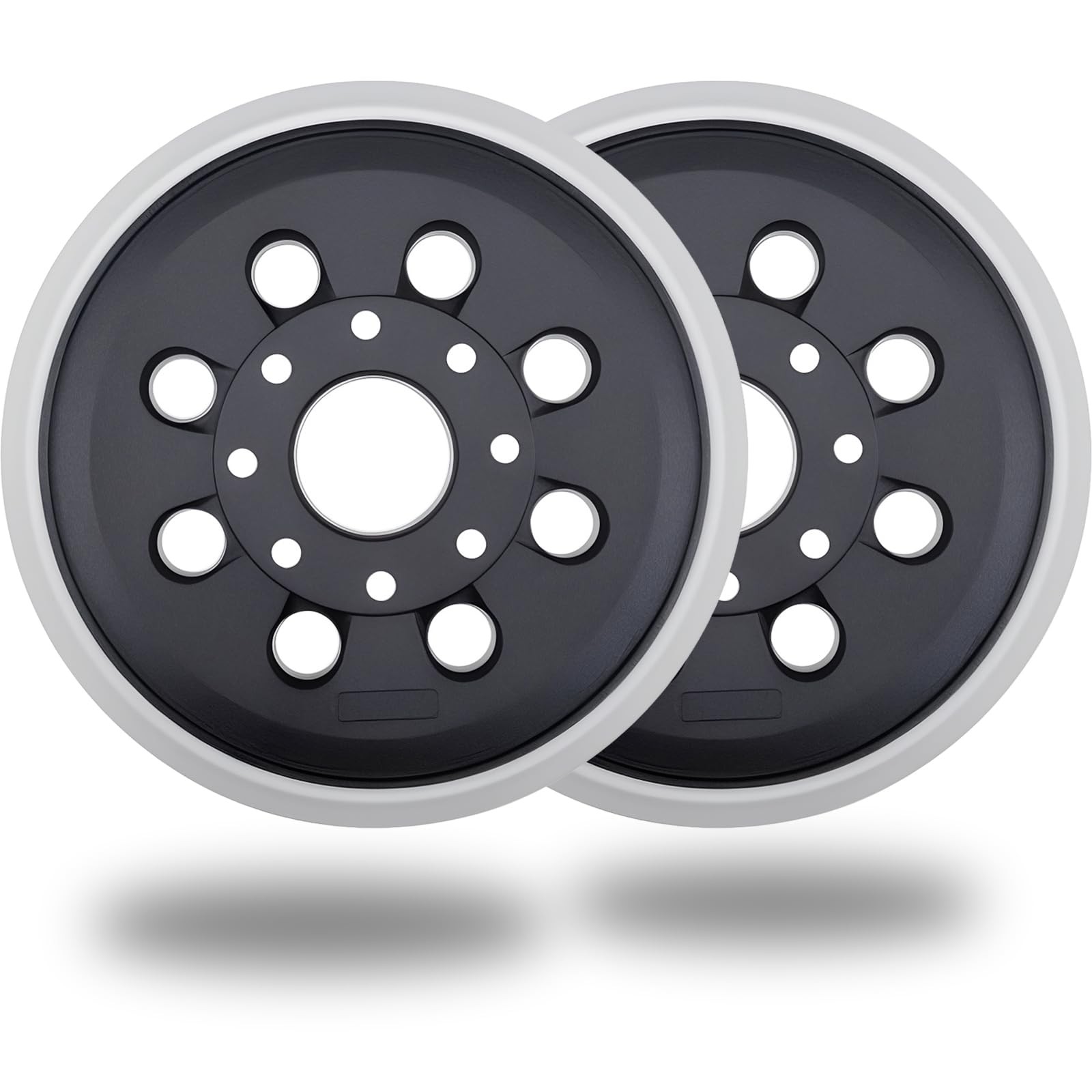2 Pack 5 Inch 8 Hole Hook & Loop Replacement Sander Pad for 5″ Bosch ROS20VS