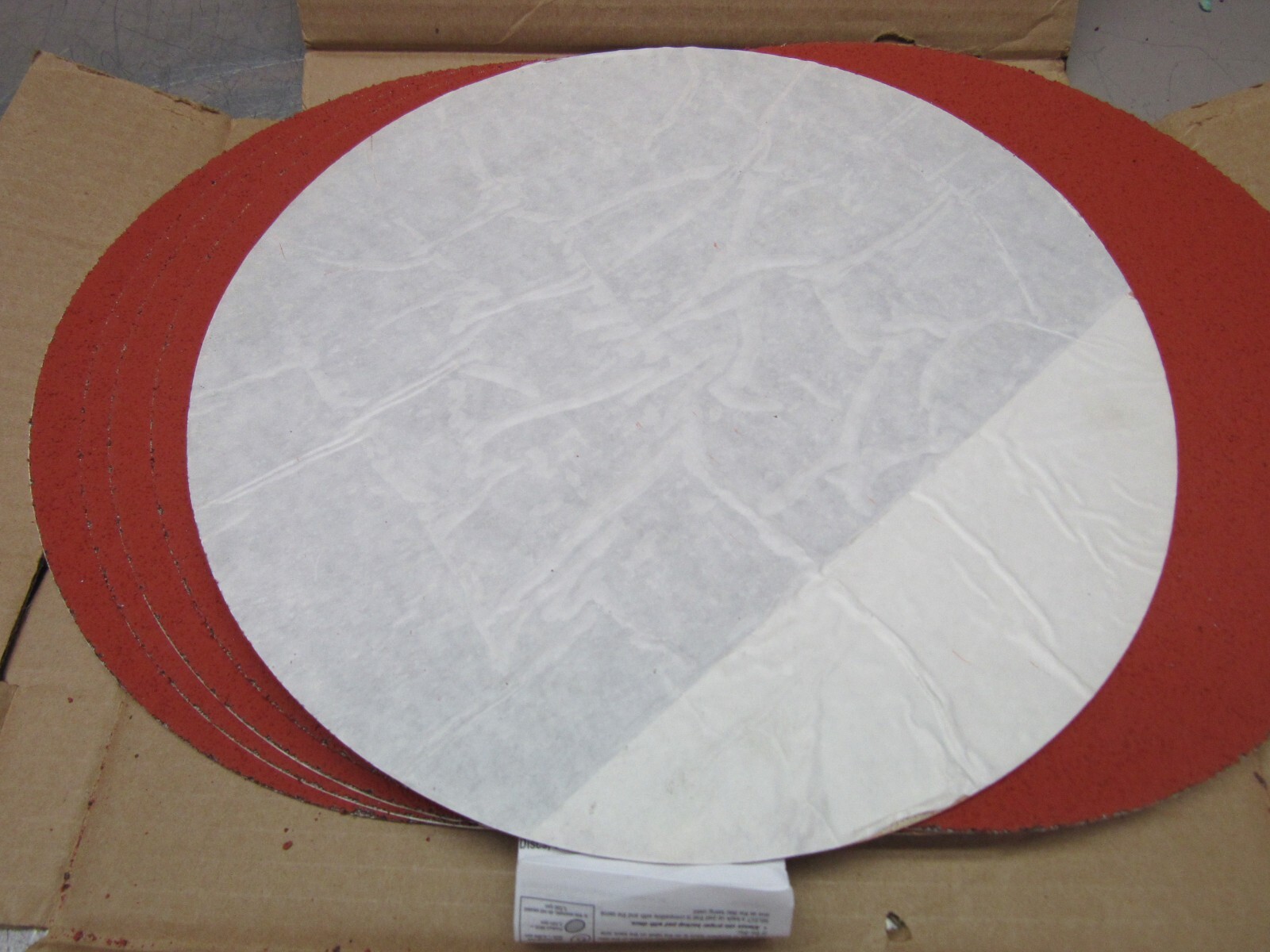 PACK OF 10-QTY 3M PSA CLOTH DISC 777F 36-GRIT 12″ CERAMIC PN#88869 NEW IN BOX !!