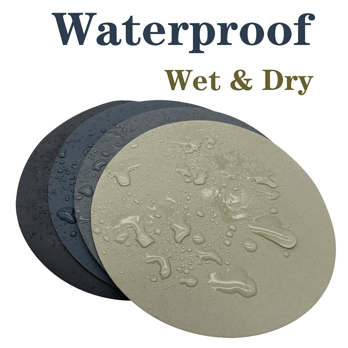 60pc 6 in Hook Loop Sanding Discs Wet Dry Sandpaper 800 1000 1200 1500 3000 Grit