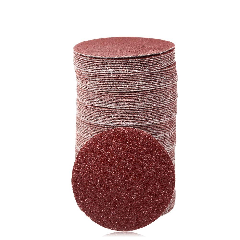 100pcs Sanding Discs 3 Inch Sandpaper 40 Grit Hook and Loop Sanding Discs for…