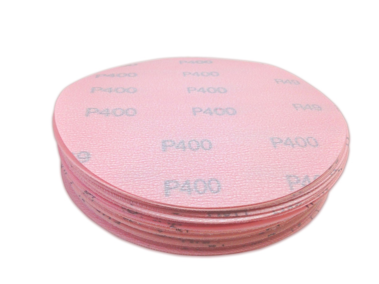 6″ 50 Pack 400 Grit Waterproof Hook and Loop Film Sanding Discs – Wet Sand Auto